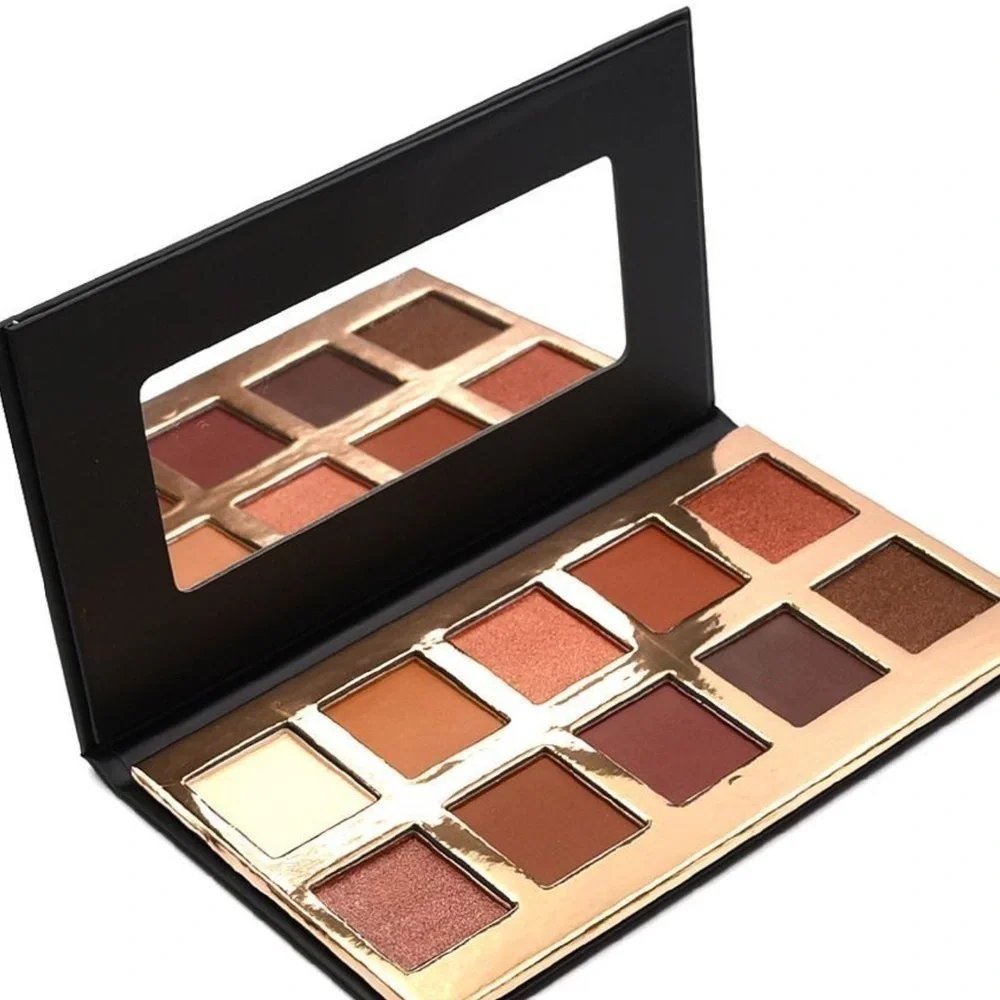 CROWN BRUSH - 10 SHADE EYESHADOW PALETTE - FUEGO.